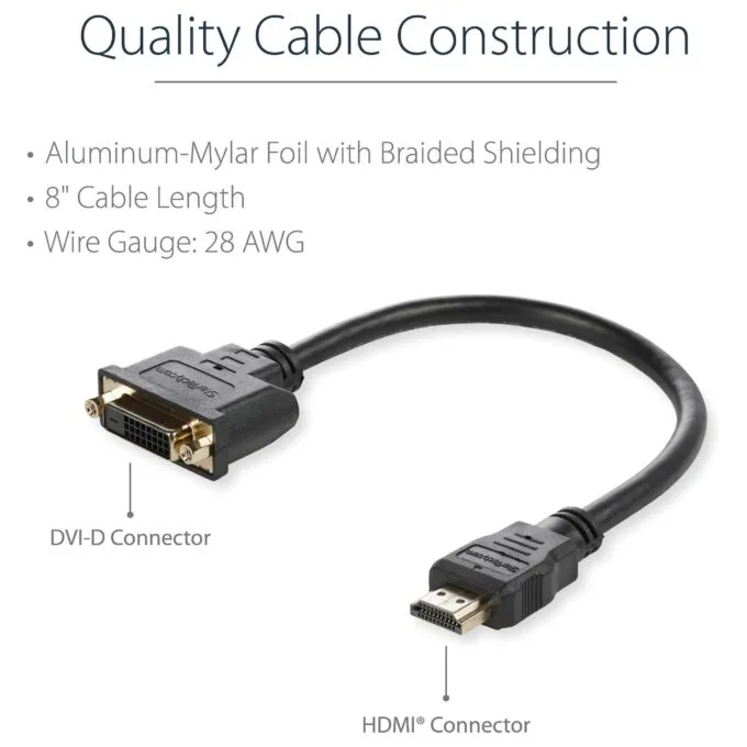 StarTech.com HDDVIMF8IN video cable adapter — image 6