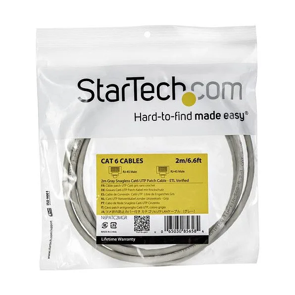 StarTech.com N6PATC2MGR networking cable — image 4