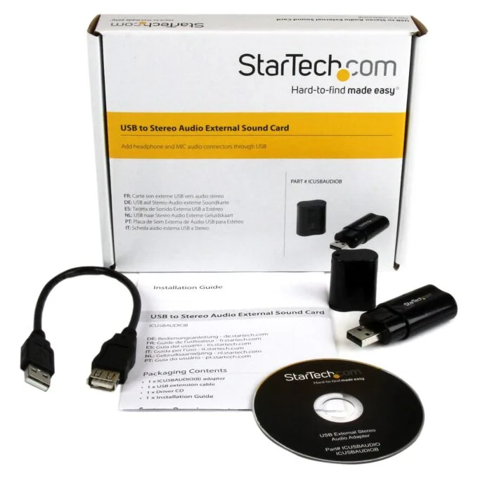 StarTech.com ICUSBAUDIOB audio card — image 5