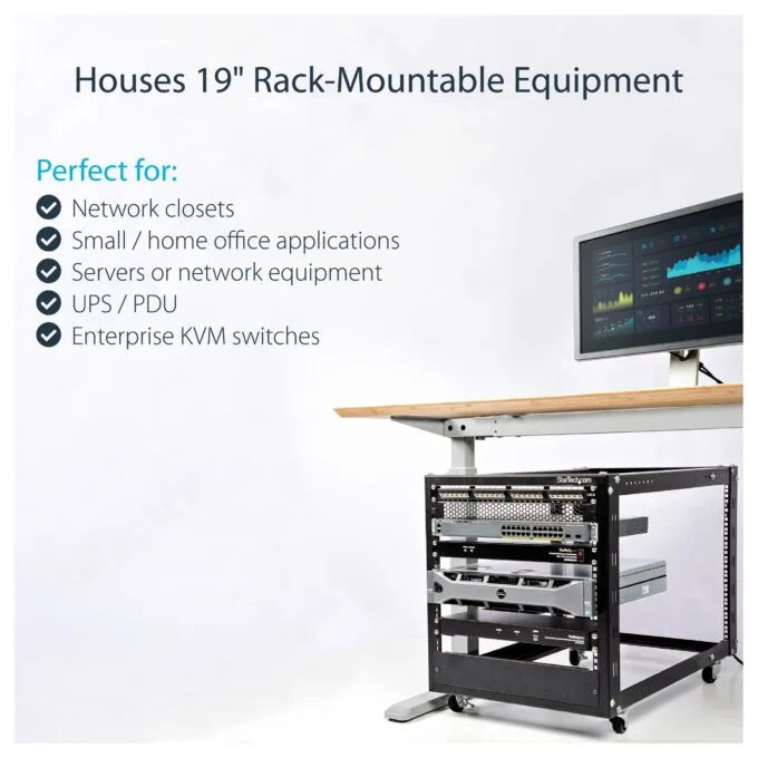 StarTech.com 4POSTRACK12U rack cabinet — image 10