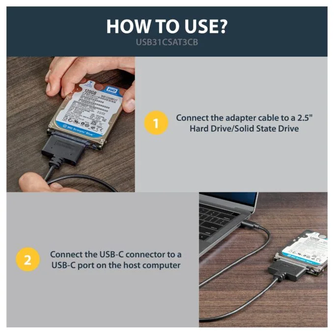 StarTech.com USB31CSAT3CB laptop dock/port replicator — image 9