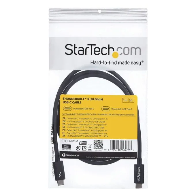 StarTech.com TBLT3MM1M Thunderbolt cable — image 6