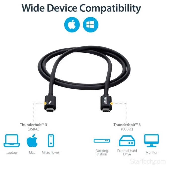 StarTech.com TBLT3MM1M Thunderbolt cable — image 10