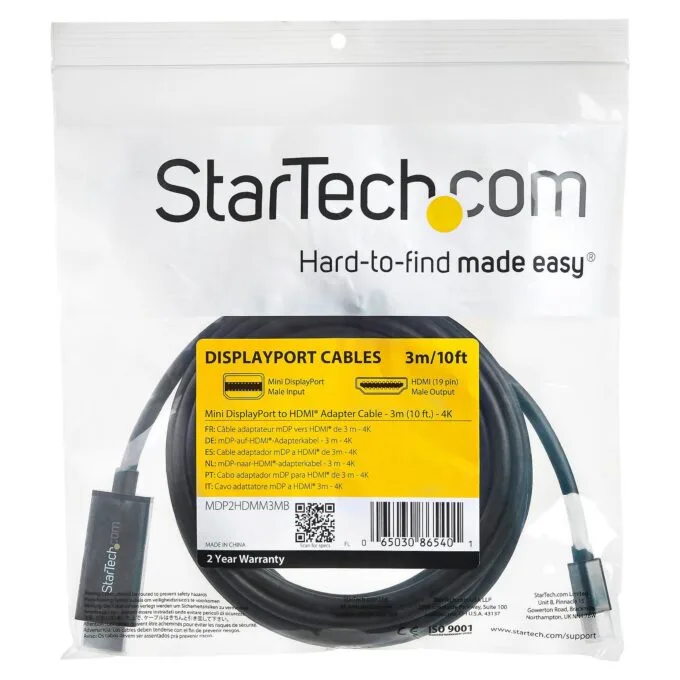 StarTech.com MDP2HDMM3MB video cable adapter — image 5