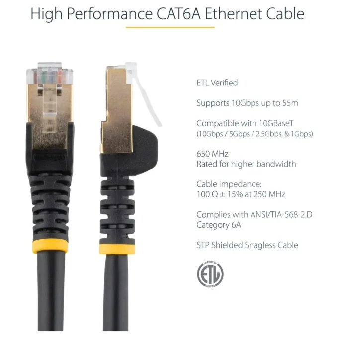 StarTech.com 6ASPAT3MBK networking cable — image 5