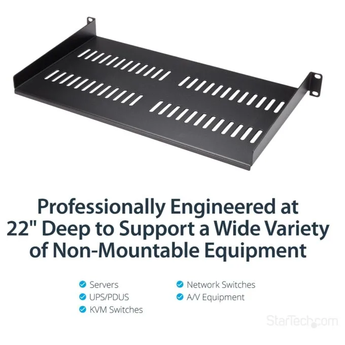 StarTech.com CABSHELFV1U rack accessory — image 6