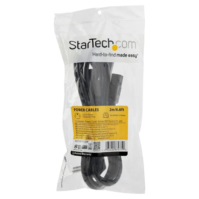 StarTech.com PXT101YEU2M power cable — image 6