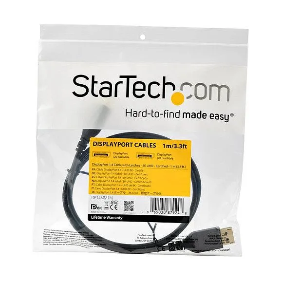 StarTech.com DP14MM1M DisplayPort cable — image 4
