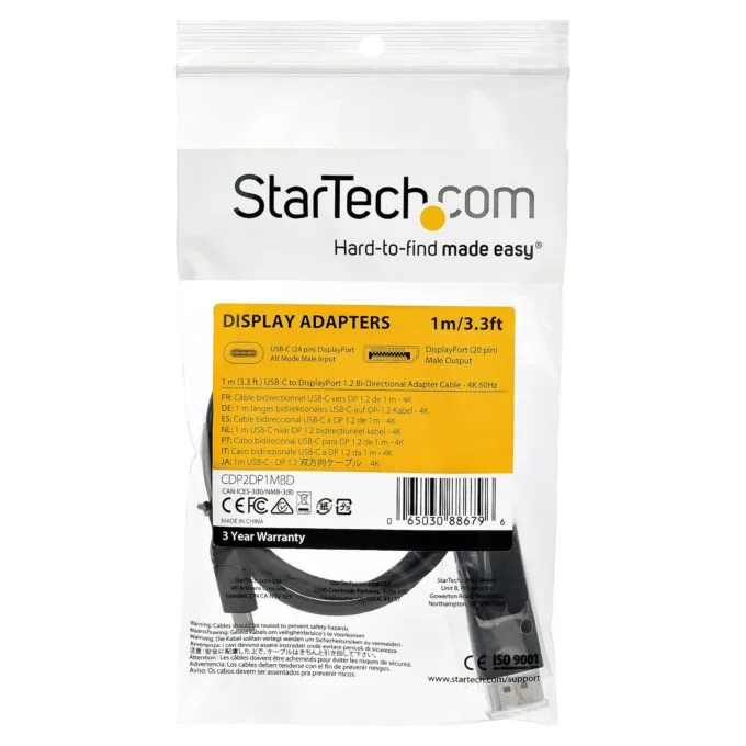StarTech.com CDP2DP1MBD video cable adapter — image 5