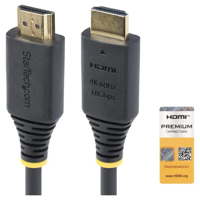StarTech.com HDMI2-CABLE-4K60-2M HDMI cable — image 1