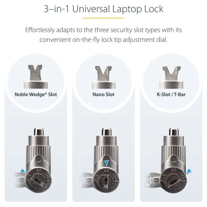 StarTech.com UNIVK-LAPTOP-LOCK cable lock — image 9