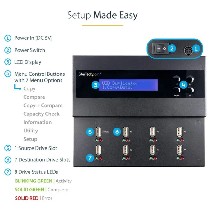 StarTech.com USBDUPE17 media duplicator — image 5