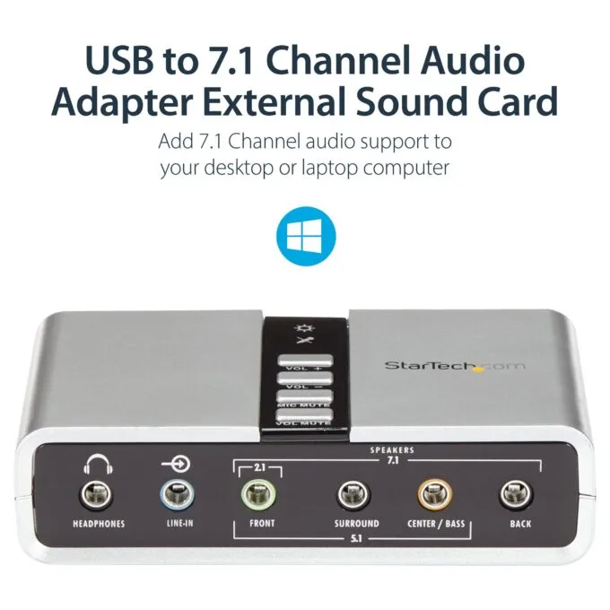 StarTech.com ICUSBAUDIO7D audio card — image 11