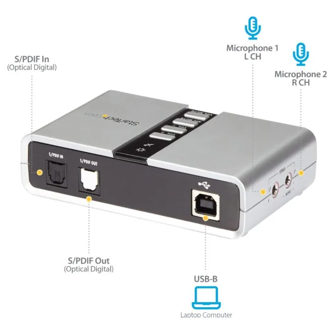 StarTech.com ICUSBAUDIO7D audio card — image 10