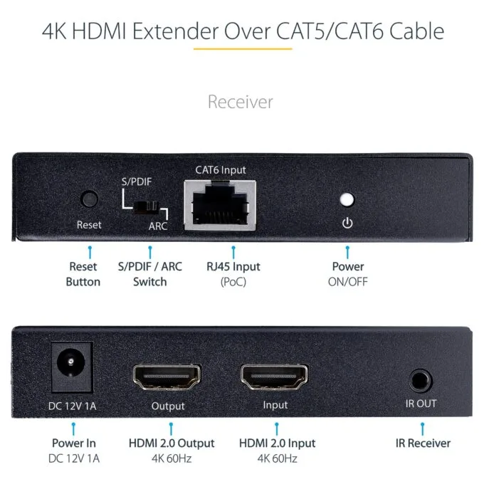 StarTech.com 4K70IC-EXTEND-HDMI AV extender — image 12