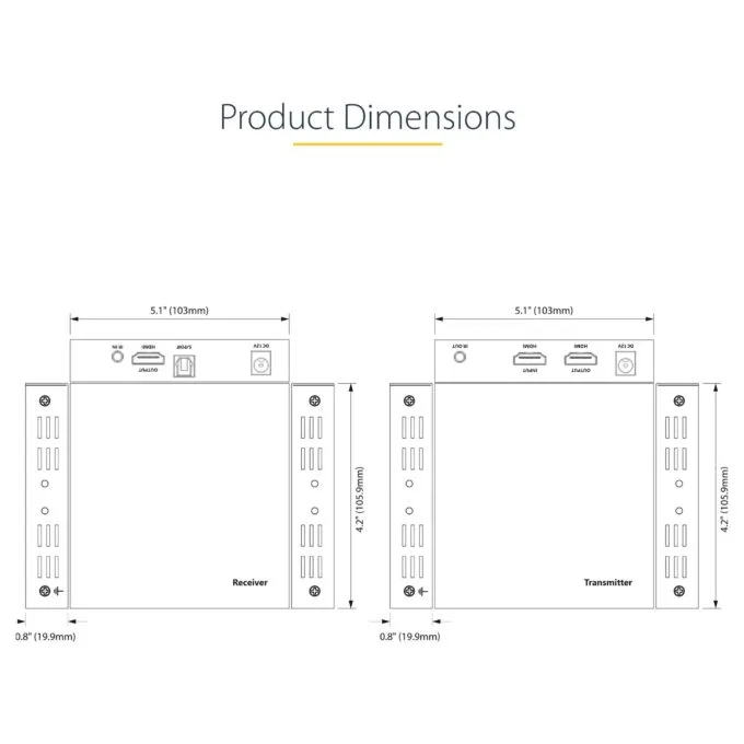 StarTech.com 4K70IC-EXTEND-HDMI AV extender — image 17