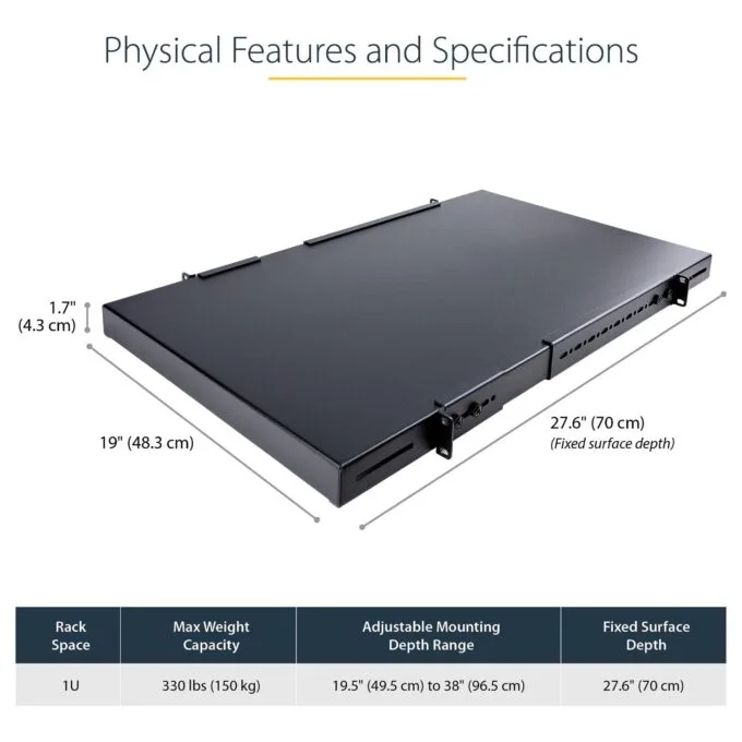 StarTech.com ADJSHELFHD rack accessory — image 9