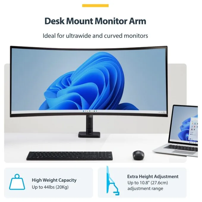 StarTech.com H1M1AG1-MONITOR-ARM monitor mount / stand — image 11