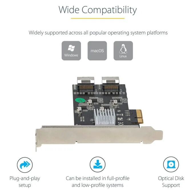 StarTech.com 8P6G-PCIE-SATA-CARD interface cards/adapter — image 12