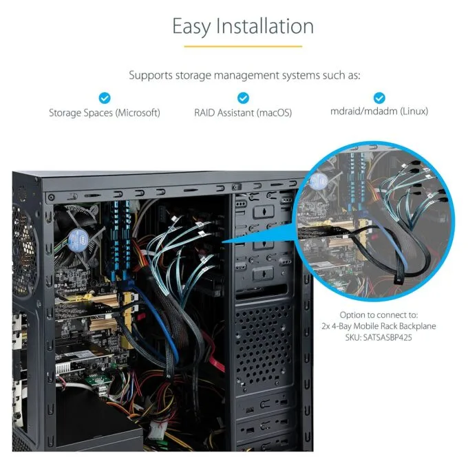 StarTech.com 8P6G-PCIE-SATA-CARD interface cards/adapter — image 13