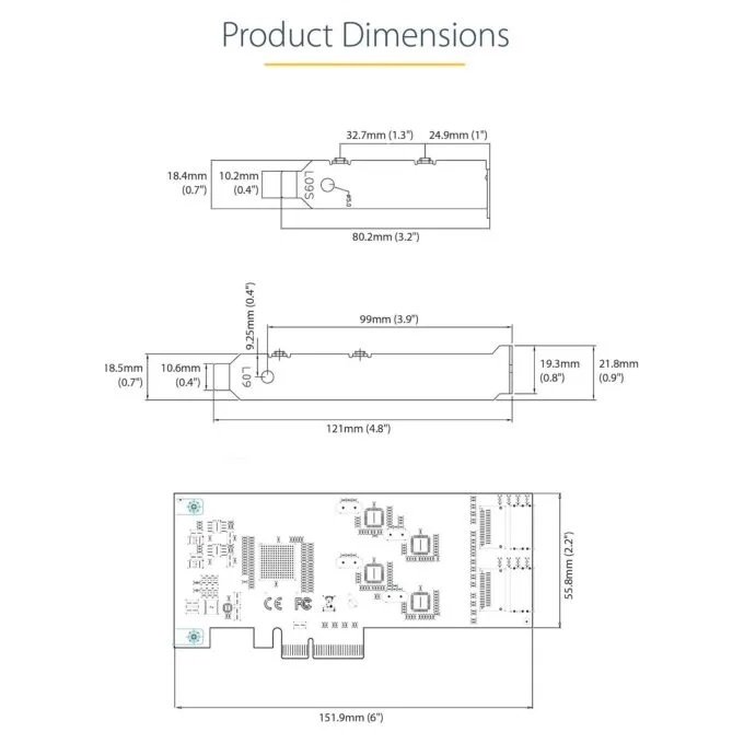 StarTech.com 8P6G-PCIE-SATA-CARD interface cards/adapter — image 14