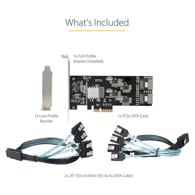 StarTech.com 8P6G-PCIE-SATA-CARD interface cards/adapter — image 15