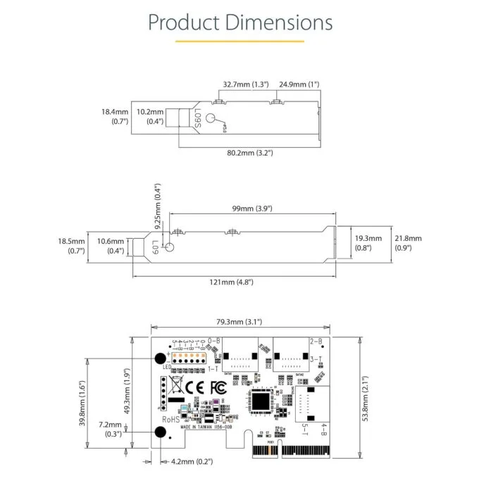 StarTech.com 6P6G-PCIE-SATA-CARD interface cards/adapter — image 15