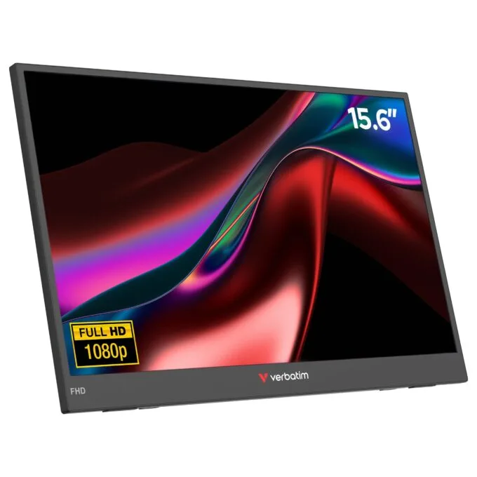 Verbatim Portable 15.6" FHD Monitor LIGHT — image 1
