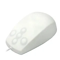 Medigenic MMA Scroll Mouse USB&PS2 IP65 Silicone light blue
