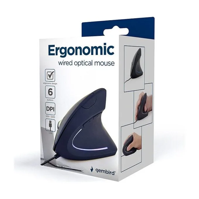 Gembird MUS-ERGO-01 mouse — image 2