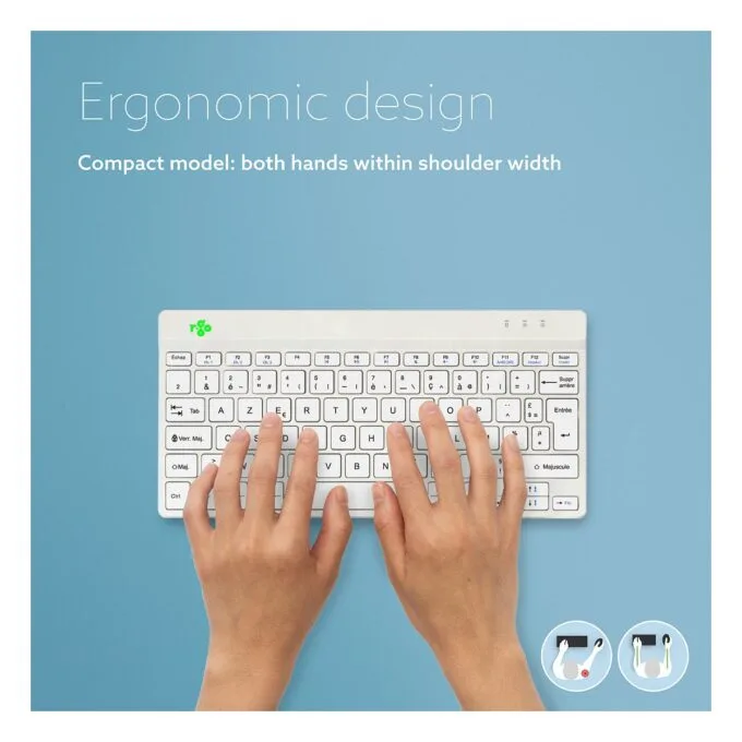 R-Go Tools RGOCOFRWLWH keyboard — image 11