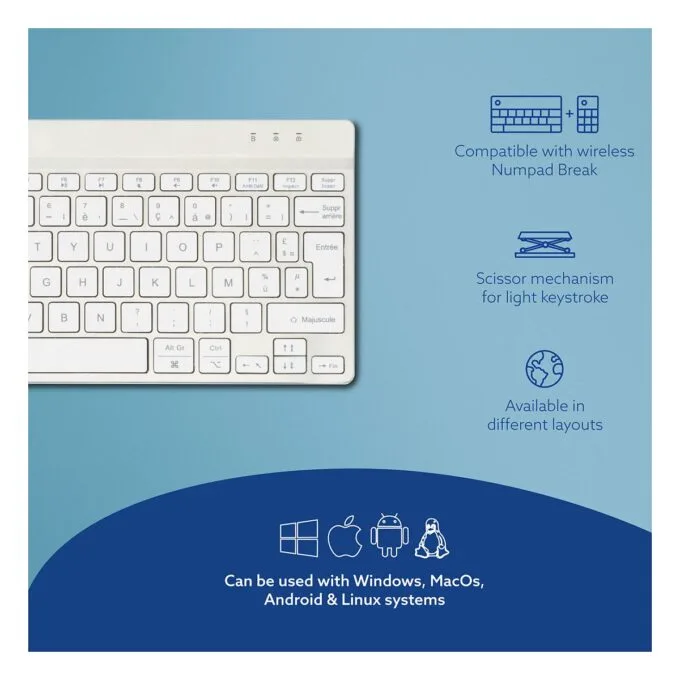 R-Go Tools RGOCOFRWLWH keyboard — image 14