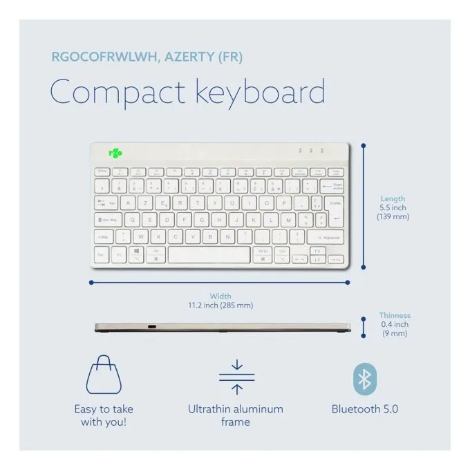 R-Go Tools RGOCOFRWLWH keyboard — image 15