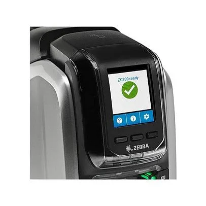 Zebra ZC300 plastic card printer — image 3