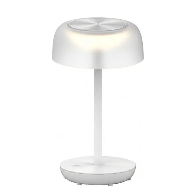 Synergy 21 LED table lamp SOLAR/battery, outdoor IP54, touch switch dimmable, transparent white — image 1