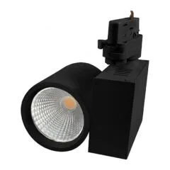 Synergy 21 LED Track series for power rail VLA series 30W, 45°, ww, CRI>90 black