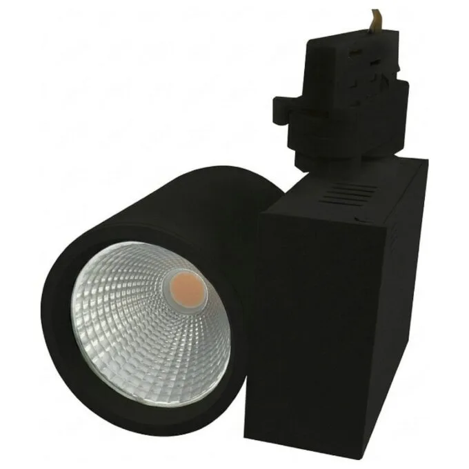 Synergy 21 LED Track series for power rail VLA series 40W, 30°, ww, CRI>90 black — image 1