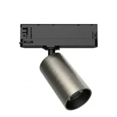 Synergy 21 LED Track series for power rail VLF series removable housing electroplated nickel
