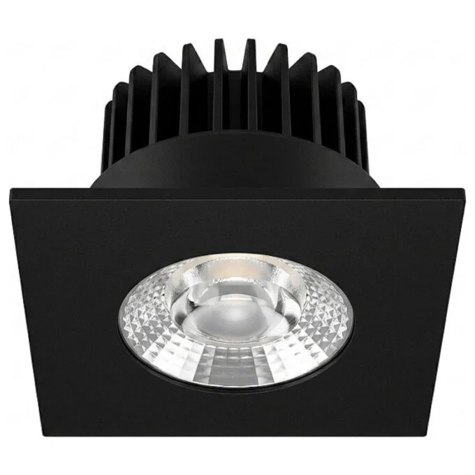 Synergy 21 LED ceiling installation spot Helios black, square, neutral white — image 1