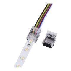 Synergy 21 LED FLEX Strip Easy Connect Strip to Wire 12mm RGB-CCT (RGB-WW)