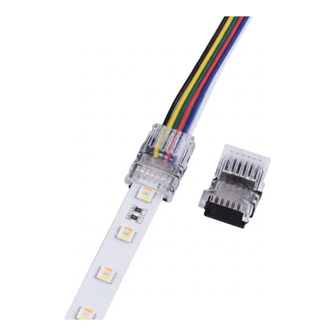 Synergy 21 LED FLEX Strip Easy Connect Strip to Wire 12mm RGB-CCT (RGB-WW) — image 1