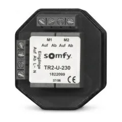 SOMFY 1822099 separating relays TR2-U-230 flush plaster f