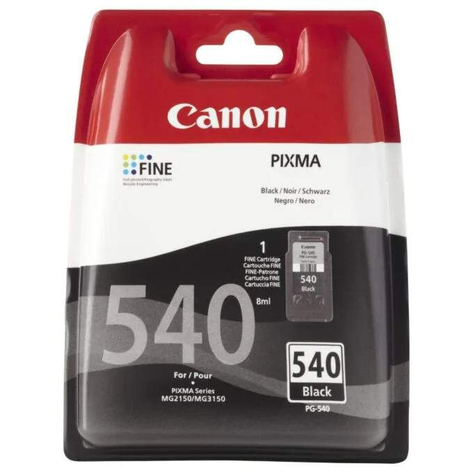 Canon PG-540 w/sec ink cartridge — image 1