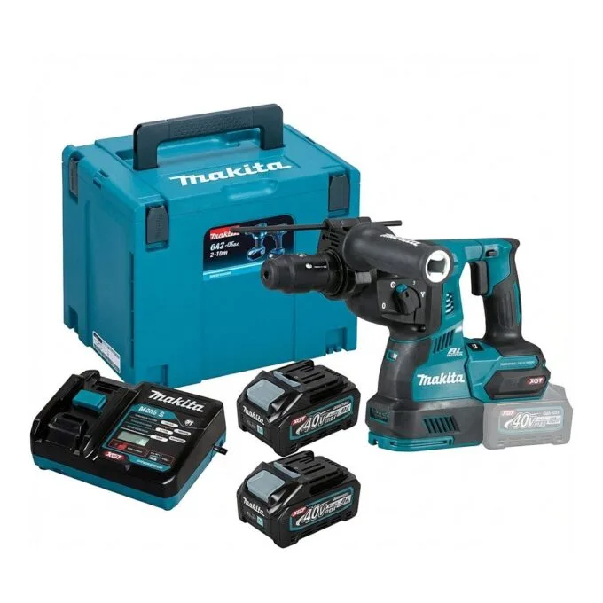 Makita HR004GM201 battery combination hammer SDS-PLUS 40V — image 1