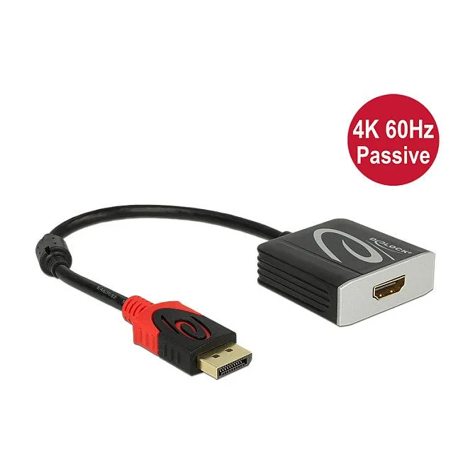 DeLOCK 0.2m, Displayport/HDMI — image 1