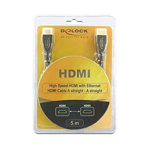DeLOCK 5m HDMI AM/AM HDMI cable — image 2