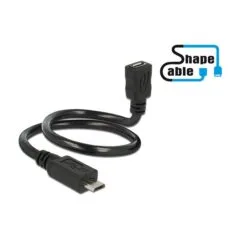 DeLOCK 0.35m, 2xUSB2.0 Micro-B USB cable