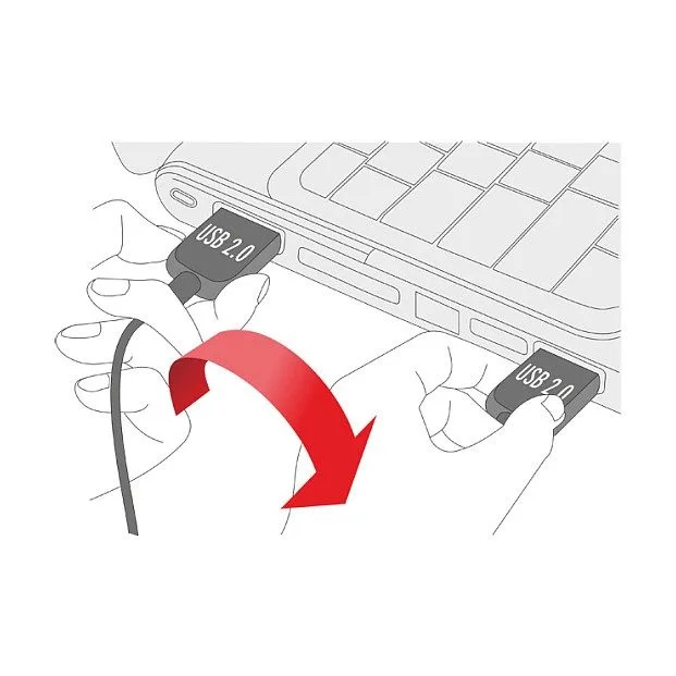 DeLOCK 0.5m, USB2.0-A/USB2.0 Micro-B USB cable — image 3