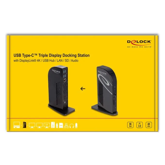 DeLOCK 88051 laptop dock/port replicator — image 6