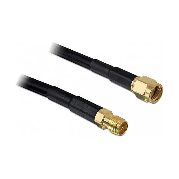 DeLOCK 10m RP-SMA coaxial cable — image 1